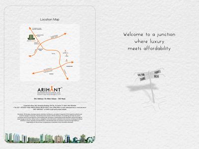 Image of 750 Sq.ft 1 BHK Apartment / Flat for sale in Arihant Aarohi, Shilphata, Thane for Rs. 4100000