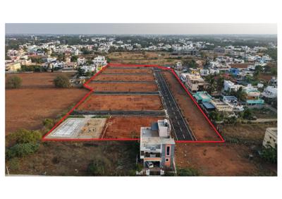 Image of 1200 Sq.ft Residential Plot / Land for sale in Ashriyth Senthamarai Avenue, Kangayampalayam, Coimbatore for Rs. 1250000