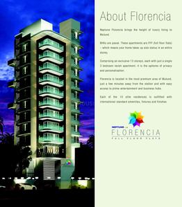 Image of 1300 Sq.ft 3 BHK Apartment / Flat for sale in Neptune Florencia, Mulund West, Mumbai for Rs. 32000000
