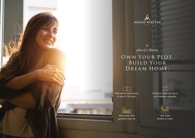 Image of 1330 Sq.ft 3 BHK Builder Floor for sale in Anand Niketan, Sector 2, Sohna for Rs. 15200000