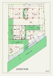 Image of 1100 Sq.ft 3 BHK Apartment / Flat for sale in Addis Addor Arise, University Area, Ahmedabad for Rs. 13000000