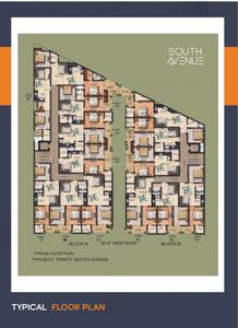 Image of 1020 Sq.ft 2 BHK Apartment / Flat for sale in Trinity High Street South Avenue, Noida Extension, Greater Noida for Rs. 4100600