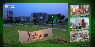 Image of 1350 Sq.ft 2 BHK Apartment / Flat for sale in Arocon Golf Ville, Crossings Republik, Ghaziabad for Rs. 9600000