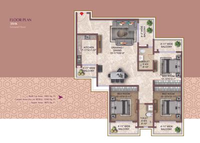 Ansal Celebrity Meadows Tower N Brochure 12