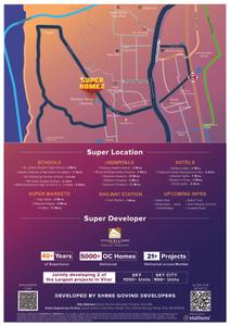 Image of 750 Sq.ft 2 BHK Apartment / Flat for sale in Shree Super Homez, Virar West, Virar for Rs. 3800000