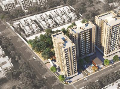 Image of 963 Sq.ft 3 BHK Apartment / Flat for sale in Balaji Heaven Heights, Mota Mava, Rajkot for Rs. 7300000
