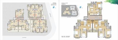 Image of 1230 Sq.ft 2 BHK Apartment / Flat for sale in Vedant Pearl Garden, Bhayli, Vadodara for Rs. 3400000