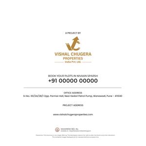 Image of 2378 Sq.ft Residential Plot / Land for sale in Vishal Nivaan Sparsh Phase 1, Theur, Pune for Rs. 7000000