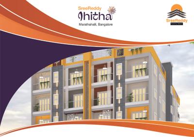 Image of 1200 Sq.ft 3 BHK Apartment / Flat for sale in Sree Reddy Ihitha, Marathahalli, Bengaluru for Rs. 12104000