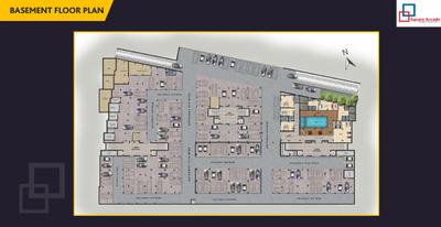 Image of 1839 Sq.ft 3.5 BHK Apartment / Flat for sale in Shri Gargi Square Arcade, Jaisinghpura, Jaipur for Rs. 10000000