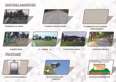 Image of 862 Sq.ft 2 BHK Apartment / Flat for sale in Nand Yashoda Highrrise, Chandrakiran Nagar, Nagpur for Rs. 2900000