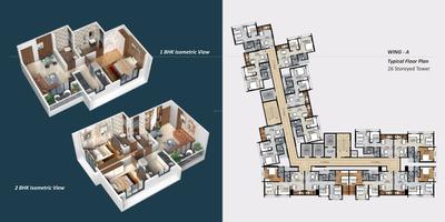 Image of 600 Sq.ft 1 BHK Apartment / Flat for sale in Sai Shrushti Shiv Sarovar Heritage, Shilphata, Thane for Rs. 3695000