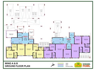Image of 624 Sq.ft 1 BHK Apartment / Flat for sale in Shikara Pearl Phase I, Nere, Navi Mumbai for Rs. 4000000