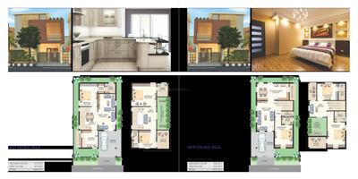 Image of 2500 Sq.ft 3 BHK Villa for sale in Bhavishya Lakeridge, Vanukuru, Vijayawada for Rs. 13000000