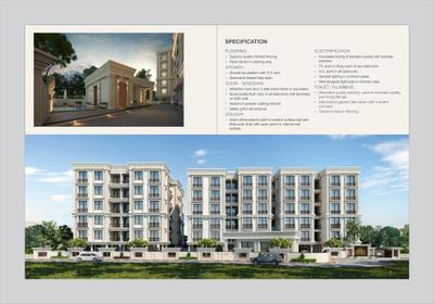 Image of 628 Sq.ft 2 BHK Apartment / Flat for sale in Akshar Heritage, BSNL Colony, Vadodara for Rs. 6500000