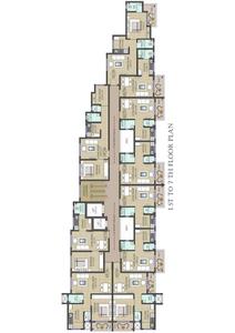 Image of 707 Sq.ft 1 BHK Apartment / Flat for sale in Narmada Hill View, Karjat, Thane for Rs. 2600000