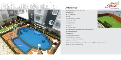 Image of 1104 Sq.ft 2 BHK Apartment / Flat for sale in SVS Signature by SVS Developers, K R Puram, Bengaluru for Rs. 10500000
