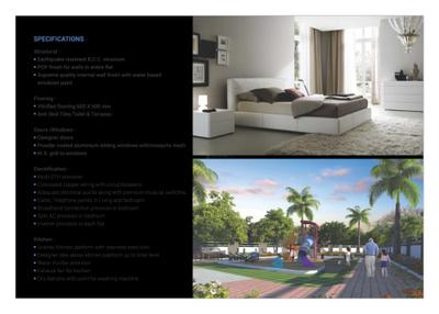 Image of 1500 Sq.ft 3 BHK Apartment / Flat for sale in Wakadkar Zinnia Elegans, Wakad, Pune for Rs. 8395000