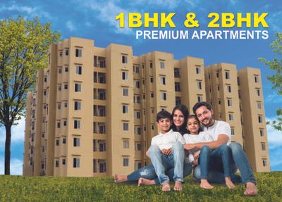 Image of 542 Sq.ft 2 BHK Apartment / Flat for sale in AKG Pari Residency, Jaisinghpura, Jaipur for Rs. 1850000