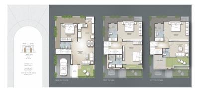 Image of 1800 Sq.ft 4 BHK Villa for sale in Auro Shayonam, Vadsar, Vadodara for Rs. 13000000