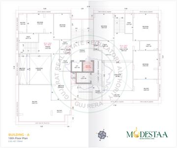 Image of 3006 Sq.ft 3 BHK Apartment / Flat for sale in Millionairee Modestaa, Bharthana, Surat for Rs. 19500000