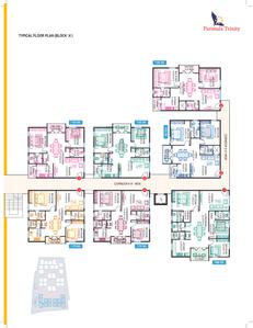 Image of 1160 Sq.ft 2 BHK Apartment / Flat for sale in Vishnu Priya Parimala Trinity, Kadubeesanahalli, Bengaluru for Rs. 9900000