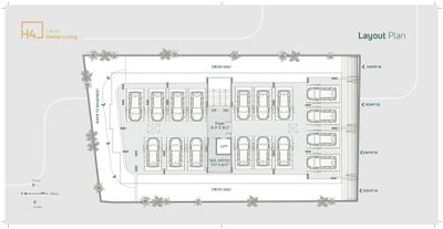 Image of 1077 Sq.ft 3 BHK Apartment / Flat for sale in H4, University Area, Ahmedabad for Rs. 14000000