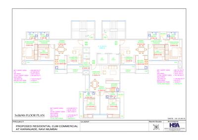 Image of 1287 Sq.ft 2 BHK Apartment / Flat for sale in New Homes Aum Shree, Karanjade, Navi Mumbai for Rs. 10000000
