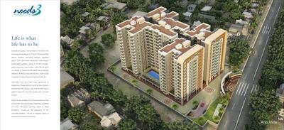 Image of 1300 Sq.ft 2 BHK Apartment / Flat for sale in DS Needs 3 Project 276, Kalena Agrahara, Bengaluru for Rs. 14500000