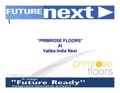 Image of 1056 Sq.ft 2 BHK Builder Floor for sale in Vatika Primrose Floors, Sector 82, Gurgaon for Rs. 13500000