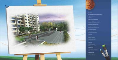 Image of 980 Sq.ft 2 BHK Apartment / Flat for sale in Anshul Kanvas, Wagholi, Pune for Rs. 6500000