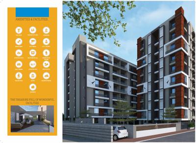 Image of 1035 Sq.ft 2 BHK Apartment / Flat for sale in Sankalp Saundarya Skylon, Nagalpur, Mehsana for Rs. 4250000