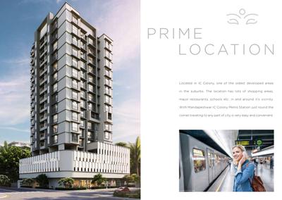 Image of 811 Sq.ft 2 BHK Apartment / Flat for sale in Dimple New Siddharth, Borivali West, Mumbai for Rs. 31300000