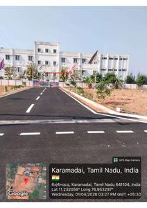 Image of 450 Sq.ft 1 BHK Independent House for sale in Vishnu Vishta, Karamadai, Coimbatore for Rs. 2685000