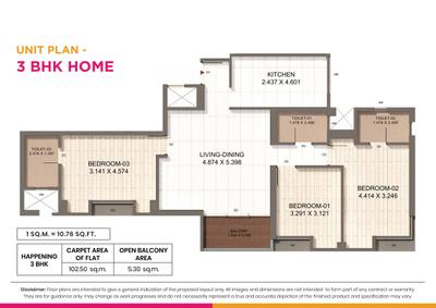 Kumar Parc Residences A2 Brochure 51