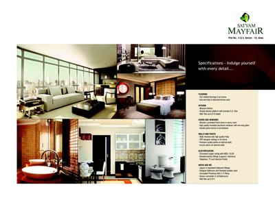 Image of 1800 Sq.ft 3 BHK Apartment / Flat for sale in Satyam Mayfair by Satyam Group, Ulwe, Navi Mumbai for Rs. 17500000