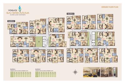 Image of 1423 Sq.ft 3 BHK Apartment / Flat for sale in Yoga Sai Srikaram, Kaggadasapura, Bengaluru for Rs. 14800000