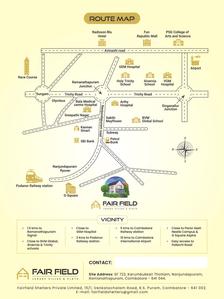 Image of 1750 Sq.ft Residential Plot / Land for sale in Fair Field, Ramanathapuram, Coimbatore for Rs. 2100000