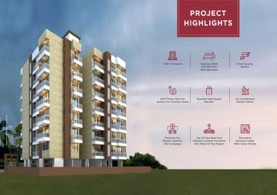 Image of 725 Sq.ft 1 BHK Apartment / Flat for sale in Vishrut Dresden by Vishrut Constructions, Ulwe, Navi Mumbai for Rs. 6500000