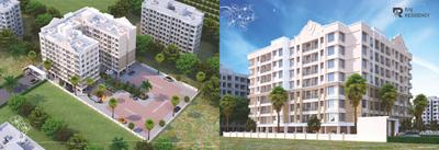 Image of 1010 Sq.ft 2 BHK Apartment / Flat for sale in Yuvi Raj Residency, Ambernath East, Ambernath for Rs. 3300000
