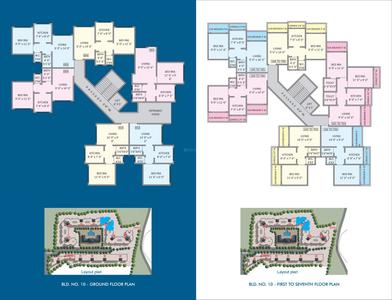 Image of 530 Sq.ft 1 BHK Apartment / Flat for sale in Panvelkar Heights, Badlapur West, Badlapur for Rs. 2325000