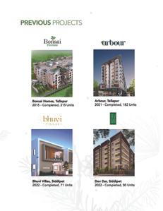 Image of 1020 Sq.ft 2 BHK Apartment / Flat for sale in Bonsai Cedar, Gundlapochampalli, Hyderabad for Rs. 5500000