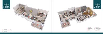 Image of 600 Sq.ft 1 BHK Apartment / Flat for sale in Amarnath Paradise, Charholi Budruk, Pune for Rs. 3800000