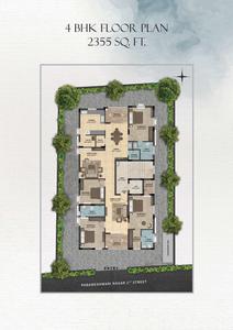 Image of 1158 Sq.ft 3 BHK Apartment / Flat for sale in Lifestyle Portrait, Adyar, Chennai for Rs. 21900000