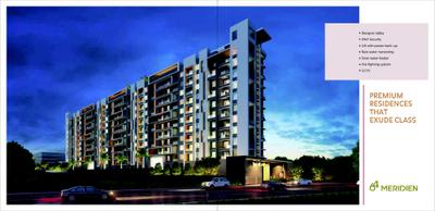 Image of 1360 Sq.ft 3 BHK Apartment / Flat for sale in 64 Meridien, Ravet, Pune for Rs. 8650000