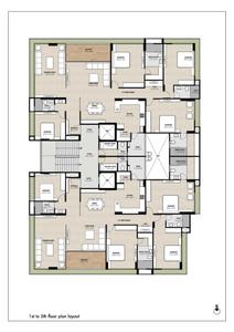 Image of 4320 Sq.ft 4 BHK Apartment / Flat for sale in Greencraft Residences, Satellite, Ahmedabad for Rs. 42100000