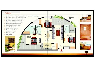 Image of 6300 Sq.ft 5 BHK Penthouse for sale in Apex Buildcon Acacia Valley, Vaishali, Ghaziabad for Rs. 50000000