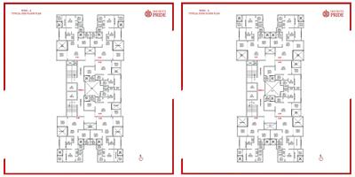 Image of 800 Sq.ft 2 BHK Apartment / Flat for sale in Snehmangal Infinity Pride, Punawale, Pune for Rs. 6500000