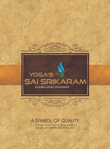 Image of 1423 Sq.ft 3 BHK Apartment / Flat for sale in Yoga Sai Srikaram, Kaggadasapura, Bengaluru for Rs. 14800000