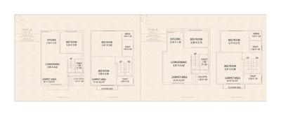 Image of 1200 Sq.ft 3 BHK Villa for sale in Laxmi Shiv Darshan 53, Tarsali, Vadodara for Rs. 7100000